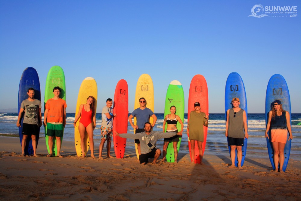 Surfing in Winter Fuerteventura